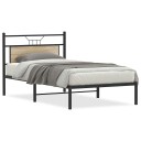  Sengeramme uten madrass sonoma eik 107x203 cm konstruert tre 4106788