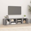vidaXL TV-benker 2 stk grå sonoma 80x31,5x36 cm konstruert tre 8720845668426