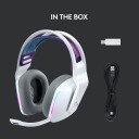 Logitech G733 Lightspeed Headset Hvit