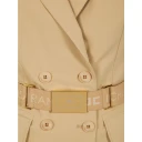 Elisabetta Franchi Dame Jakker Brun 2XS,