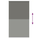  Rullegardin lystette 140x210 cm stoff bredde 136,6 cm polyester 8721158322760