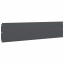 vidaXL Plenkanter 20 stk antrasitt 25x103 cm kaldvalset stål