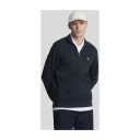 Lyle & Scott Loopback Quarter Zip Sweat - Navy - M