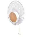 Forestier Oyster Vegglampe White