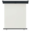 vidaXL Sidemarkise for balkong 140x250 cm kremhvit