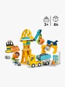 Lego 3 I 1 Byggeplass Med Anleggsmaskiner