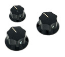 Allparts J-Style Knobs Svart