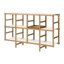Design House Frame hylle M 154 cm Eik-hvit