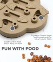 Nina Ottosson Dog Hide & Slide Composite Natural Aktivitetsleke