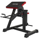 Curl benk & triceps extension 5 setejusteringer 25 vinkler stål og syntetisk lær svart