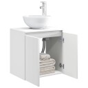  Vegghengt vaskeservant Hvit 49,5 x 41 x 64,5 cm Konstruert tre