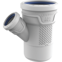 Wavin AS+ 45° Grenrør 110x50mm - Støydempende Dreneringssystem