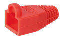 RJ45 tective caps - Red (10 pack)