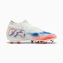 Puma Future 8 Pro FG/AG Junior Puma White/Puma Black/Glowing Red 38.5