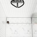 Slidedrain Slukrenne Eksentrisk Tile Insert Børstet Stål / 100cm