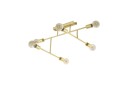 Taklampe Eglo Belsiana 1 med 6 lamper   Messing