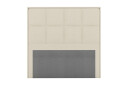 Rutet Sengegavl Choice 140 cm   Beige