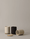Stelton Theo termokopp med trebrikke 25 cl svart