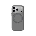 AmazingThing Cloudie Deksel til iPhone 17 Pro med Stativ - Grå