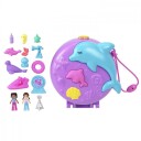 Polly Pocket Dolphin Legesøt med 2 Mikrodukker 12 deler 4+ år