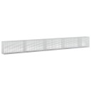 vidaXL Gabion med 3,5 mm wire og 5x2,5 cm nett 450x30x50 cm