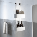 TIger 2 Store Shower Caddy hvit