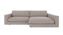 Rowico Home Duncan 3 seters sofa med sjeselong H Grå Bobby 7 258 x 150 x 78 cm Grå