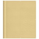  Balkongskjerm sand 120x300 cm 100% polyester oxford 4000035