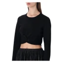 The Garment, Dame, Topper, Svart, S,