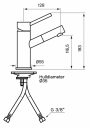 Tapwell Bi071 Servantbatteri I Krom