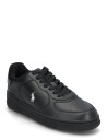Polo Ralph Lauren Masters Court Leather Sneaker - Black - 38.5