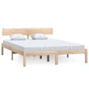 vidaXL Sengeramme heltre furu 120x190 cm UK Small Double