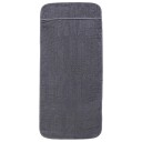 vidaXL Strandhåndklær 2 stk antrasitt 75x200 cm stoff 400 GSM