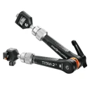 Bright Tangerine Titan Arm 2 Ti 3/8" AT - NATO QR. London Fog