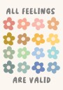All Feelings Are Valid Plakat / 70x100