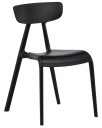 Venture Design Ursholmen spisestol Svart Svart