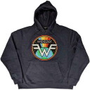 Weezer Weezer Unisex Pullover Hoodie: Symbol Logo Navy Blue