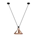Lampe Gras N323 L Conic Taklampe Kobber