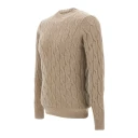 Filippo De Laurentiis Herre Strikkevarer Beige XL,