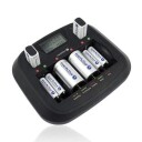 Everactive NC-900U Universallader for NiMH AAA/AA/C/D/9V-batterier