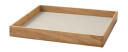 LIND DNA Even teak brett 29,4x29,4 cm nupo oyster white