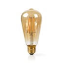 Nedis Wifilf10gdst64 5 W 40 W E27 500 Lm 20000 Timer Varm Hvit
