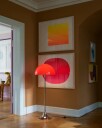 Panthella Gulvlampe 50 cm, Opal Red
