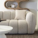 By-Boo, Sofa Cubetto (2,5-seter) Taupe