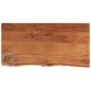  Benkeplate for bad 120x60x3,8 cm rektangulær heltre akasie