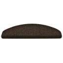  Selvklebende trappematter 30 stk mørkebrun 65x21x4 cm 8721288457806