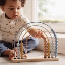 Little Dutch Rainbow Abacus Forest Friends blue LD7238