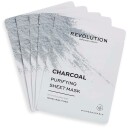 Revolution Skincare Beauty London Biodegradable Purifying Charcoal Sheet Mask 5