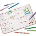 Paper Mate Flair Felt Tip Pens  Medium Point 0.7mm  Blå  5 Count