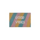 Rxs Dørmatte kokosfiber "Good vibes"